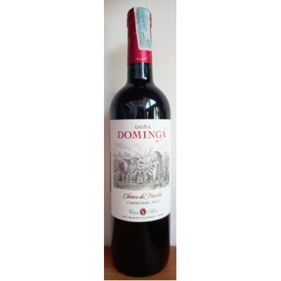 Wine Bottle Dona Dominga Carmenere